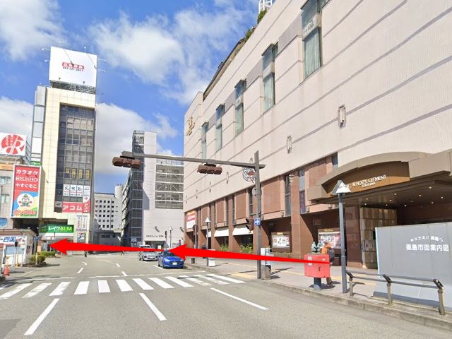 ミュゼプラチナム徳島アミコ店の行き方